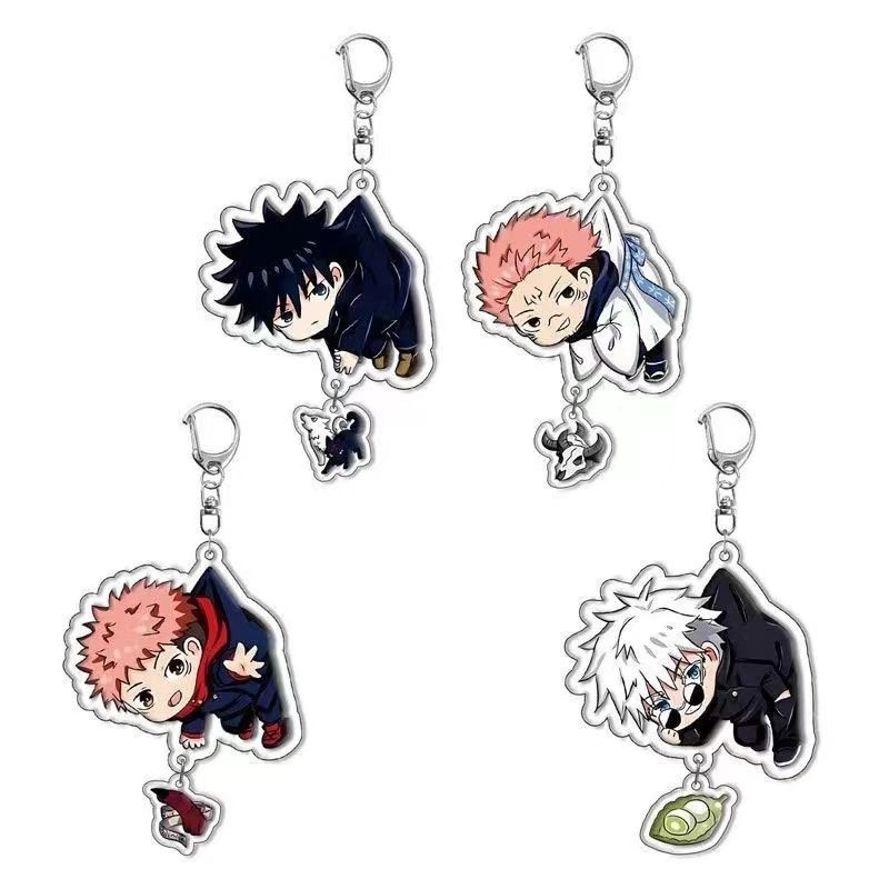 Anime Jujutsu Kaisen Merchandise - Porte-clés en acrylique Jujutsu Kaisen Fan