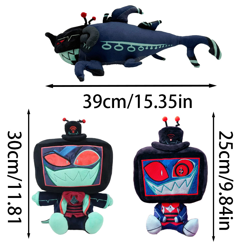 Anime Related Merchandise - Jouets en peluche Hazbin Hotel, marchandises
