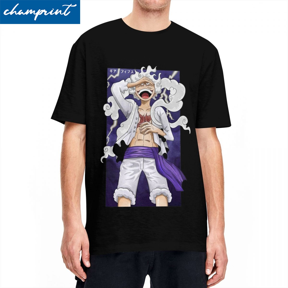 Anime Themed Merchandise - T-shirt en coton à manches courtes