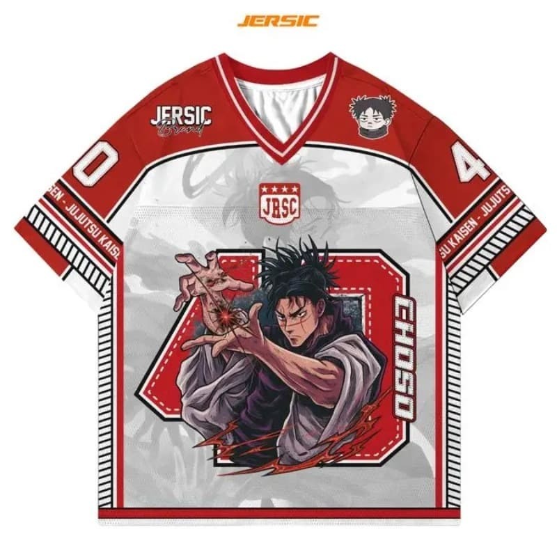 T-shirt en jersey imprimé Anim - Anime Jujutsu Kaisen Merchandise avis et prix