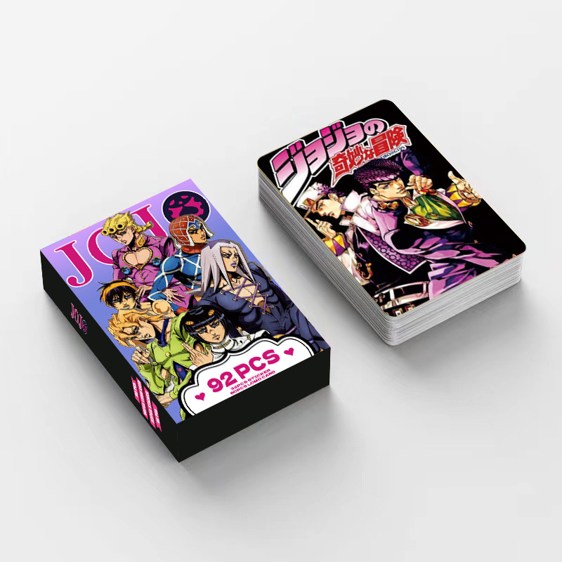 92 cartes photo JOJO double fa - Jojo Anime Merchandise avis et prix