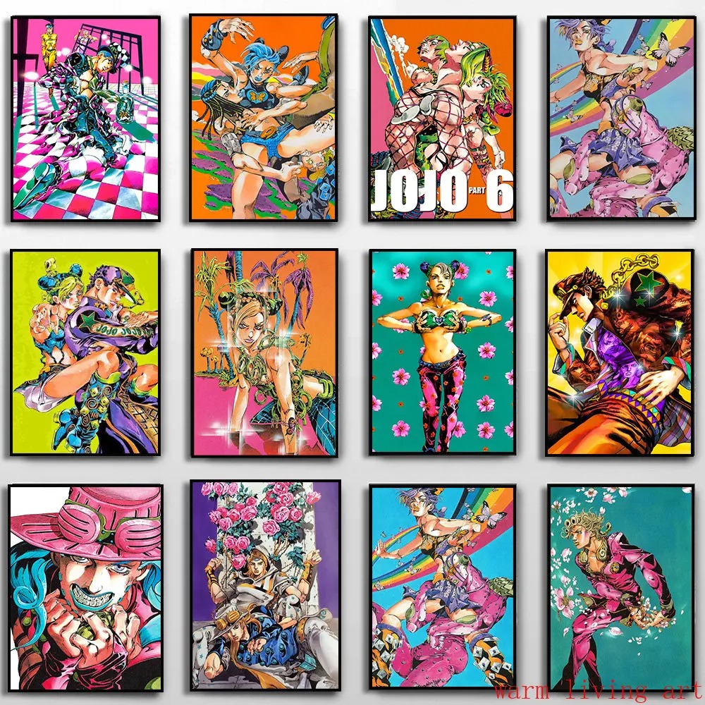 Affiche de dessin animé classi - Jojo Anime Merchandise avis et prix