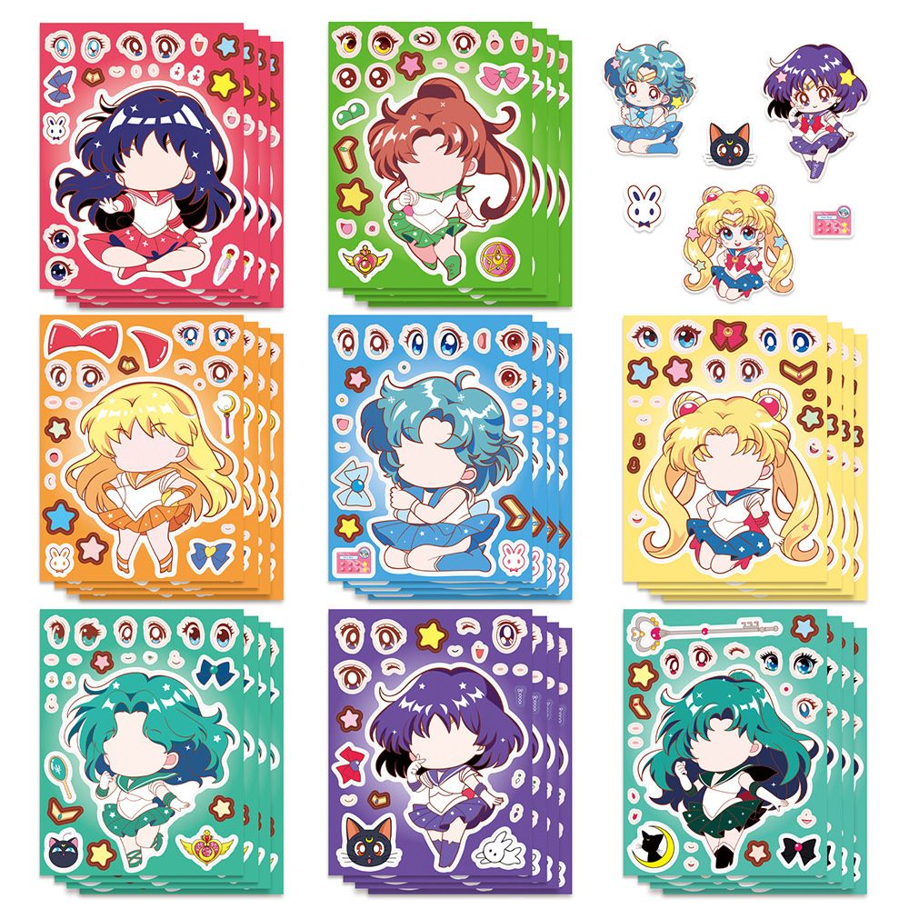 8/16 autocollants DIY Sailor M - Anime Poster Print avis et prix
