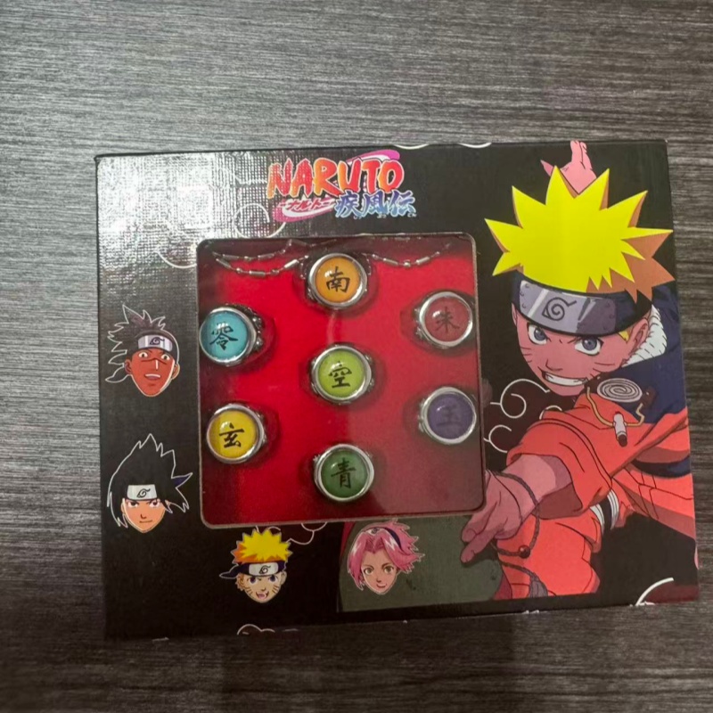 Lot de 10 bagues métalliques A - Rare Anime Merchandise avis et prix