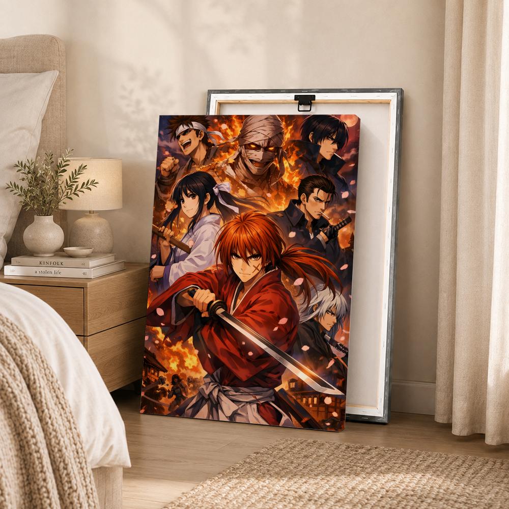 Tableau mural encadré R-Ruroun - Anime Poster Print avis et prix