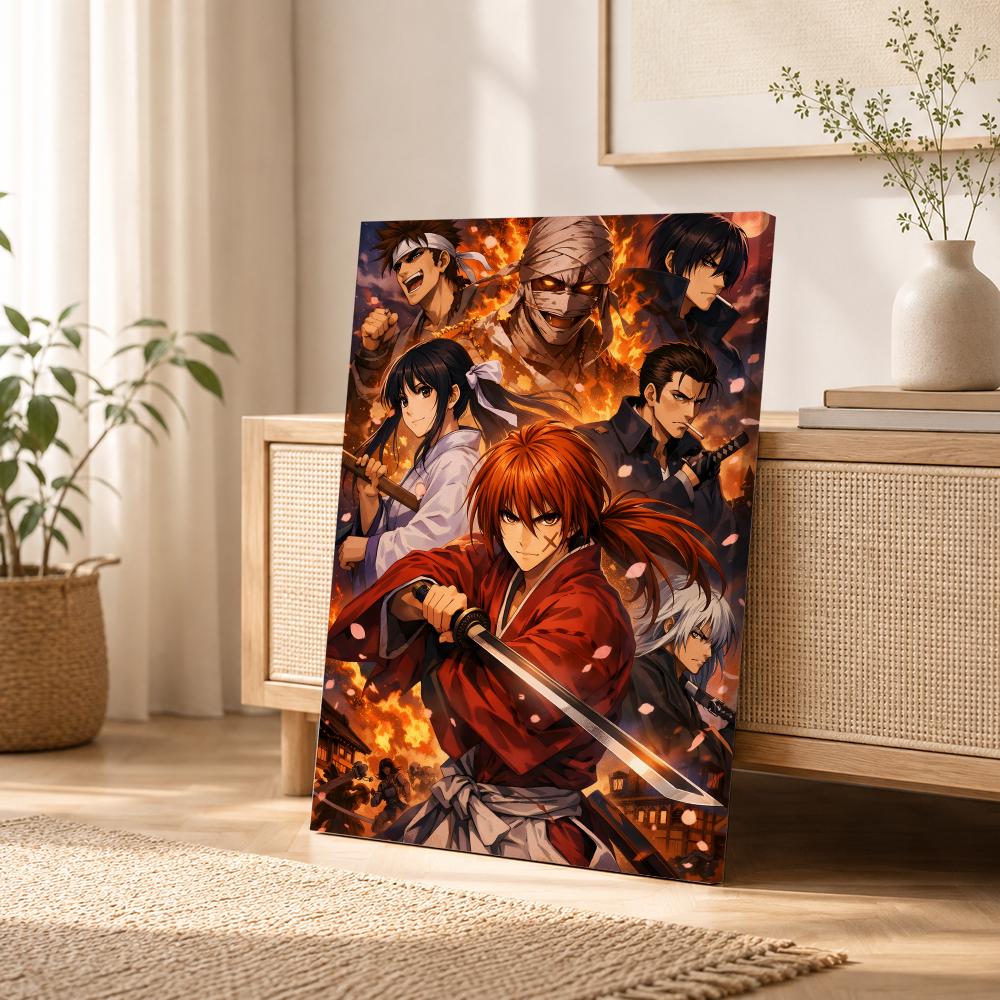 Tableau mural encadré R-Ruroun - Anime Poster Print avis et prix