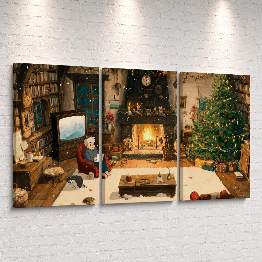 Tableau mural encadré sur toil - Anime Poster Print avis et prix