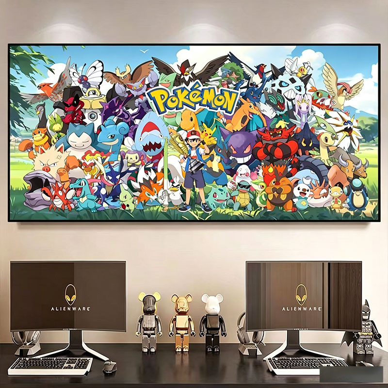 Tableau décoratif Pokémon sur  - Anime Poster Print avis et prix