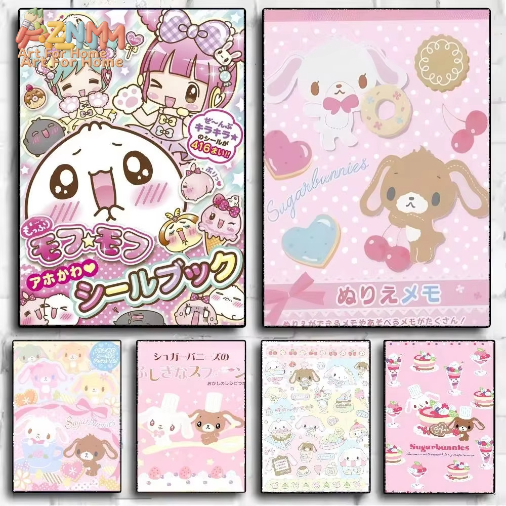 Affiche Vintage AZMN Sugarbunn - Anime Poster Print avis et prix