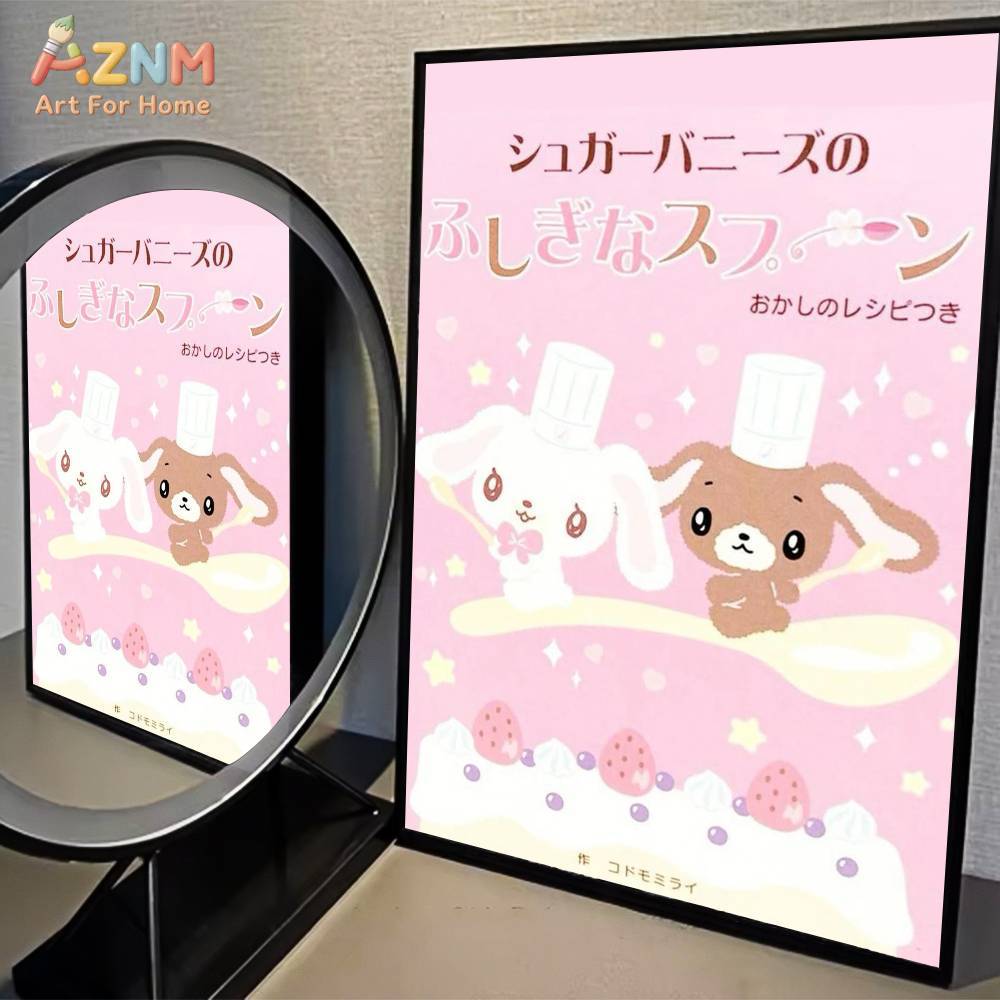 Affiche Vintage AZMN Sugarbunn - Anime Poster Print avis et prix