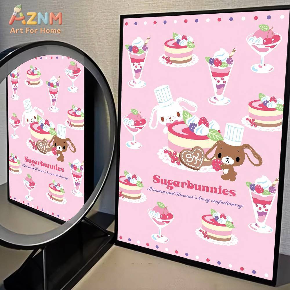 Affiche Vintage AZMN Sugarbunn - Anime Poster Print avis et prix