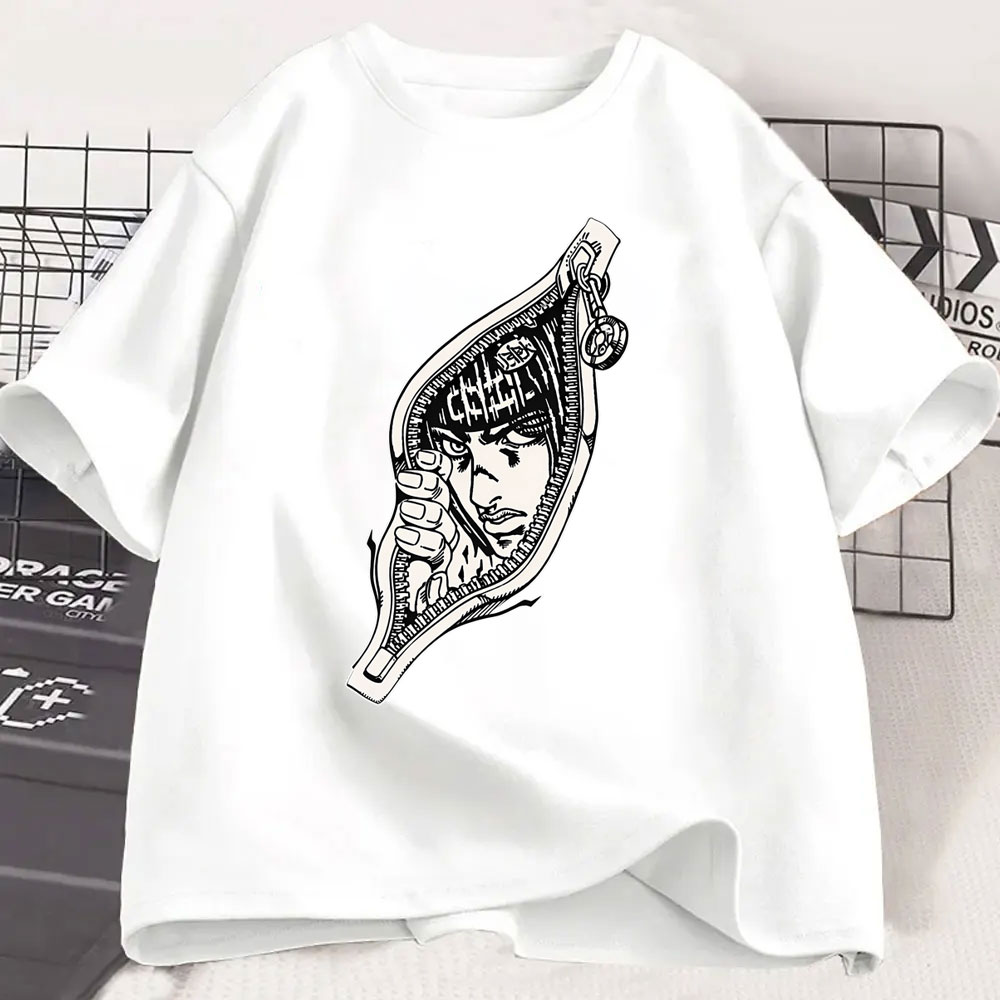 T-shirt à manches courtes en c - Jojo Anime Merchandise avis et prix