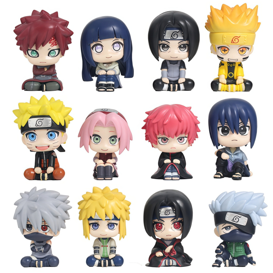 12 figurines Naruto Shippuden  - Rare Anime Merchandise avis et prix